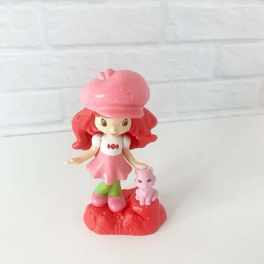 Strawberry Shortcake McDonalds Happy Meal Toys Tea Blossom Angel Cake 7 Figures